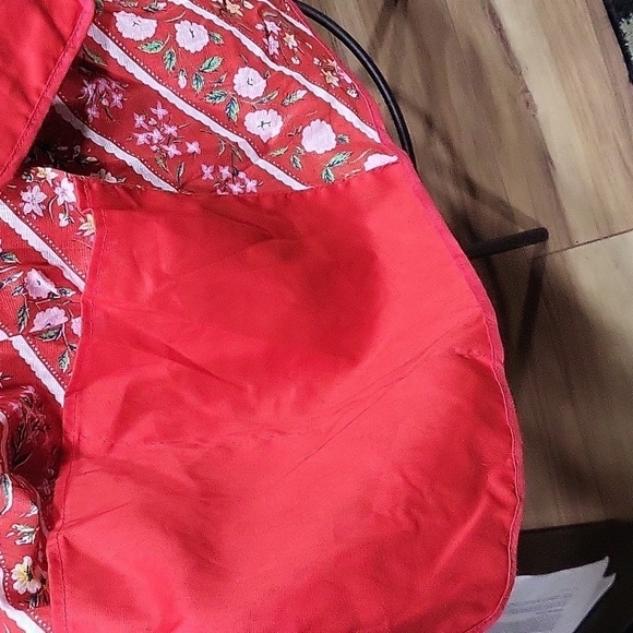 Vintage Apron With Pot Holder On Button and 2 Big pockets - Picture 2 of 6